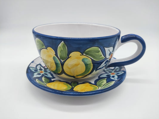 Tazza Colazione Ceramica Artigianale Siciliana