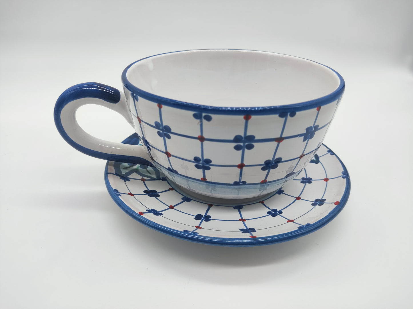 Tazza Colazione Ceramica Artigianale Siciliana