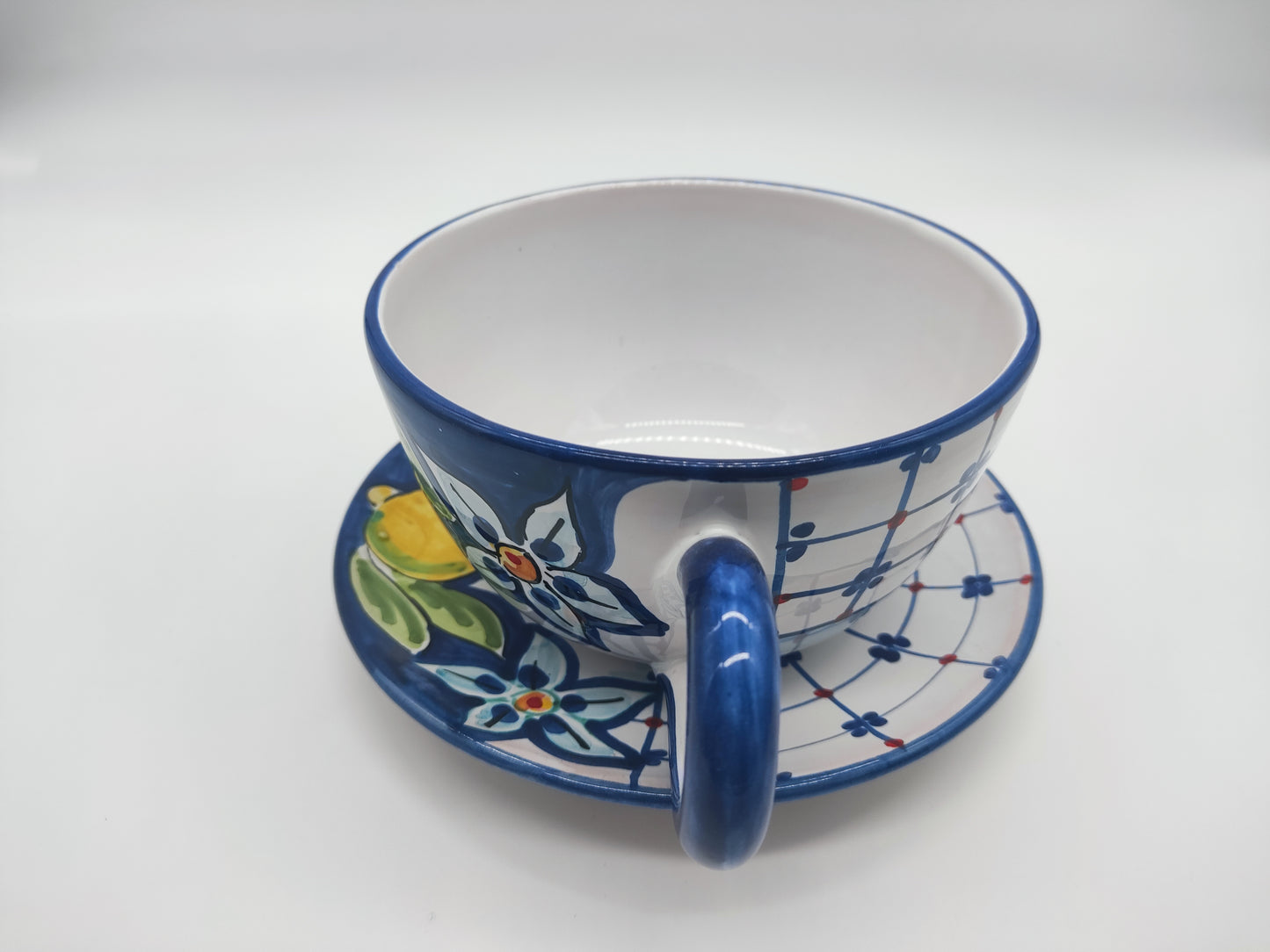 Tazza Colazione Ceramica Artigianale Siciliana